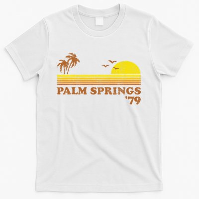 Vintage Palm Springs Beach California Retro Sunset 70's Gift T-Shirt