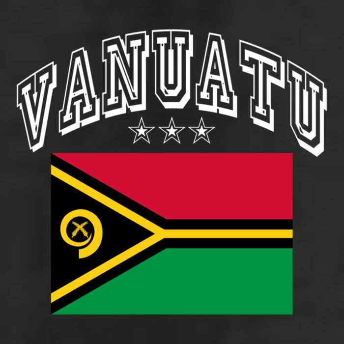 Vanuatu Patriotic Throwback Flag Souvenir Gift Hat