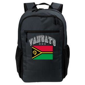 Vanuatu Patriotic Throwback Flag Souvenir Gift Daily Commute Backpack