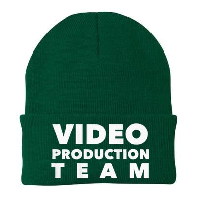 Video Production Team Knit Cap Winter Beanie