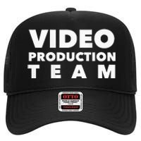 Video Production Team High Crown Mesh Back Trucker Hat