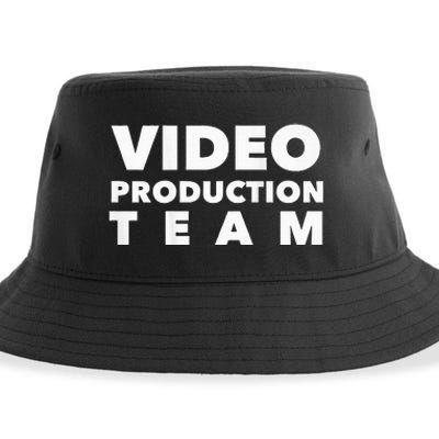 Video Production Team Sustainable Bucket Hat