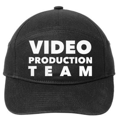 Video Production Team 7-Panel Snapback Hat