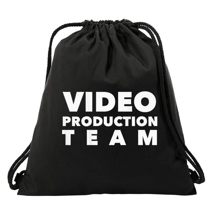 Video Production Team Drawstring Bag