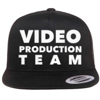 Video Production Team Flat Bill Trucker Hat