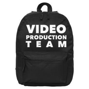 Video Production Team 16 in Basic Backpack