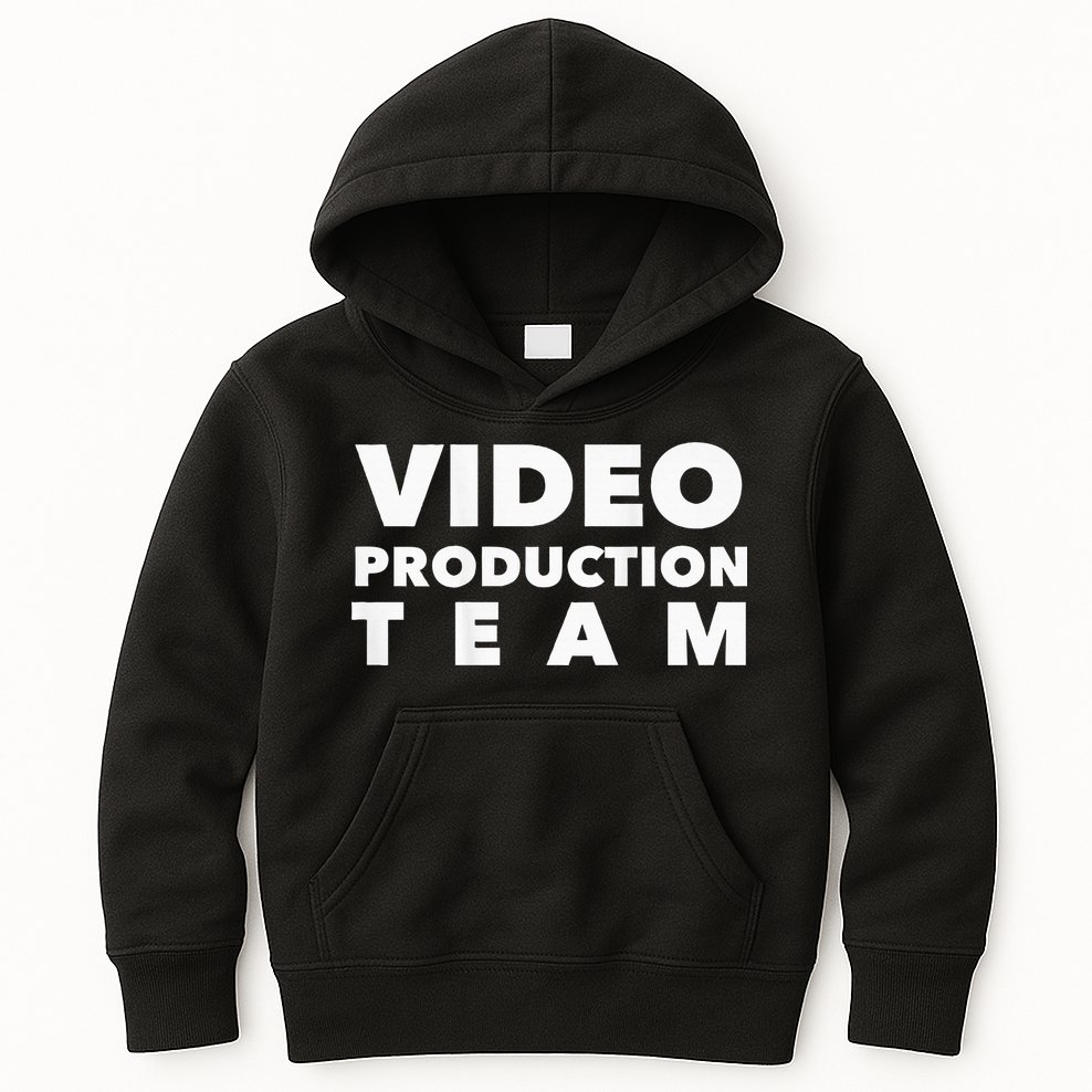 Video Production Team Kids Hoodie