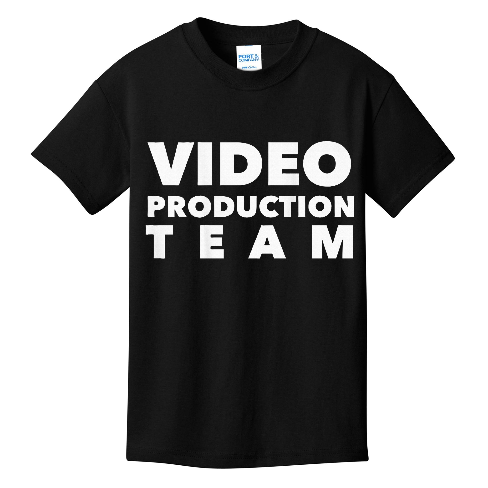 Video Production Team Kids T-Shirt