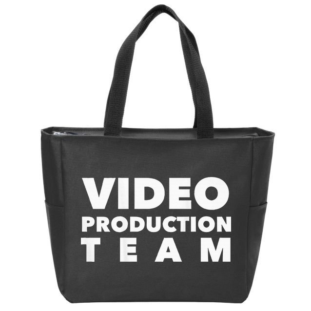 Video Production Team Zip Tote Bag