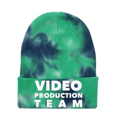 Video Production Team Tie Dye 12in Knit Beanie