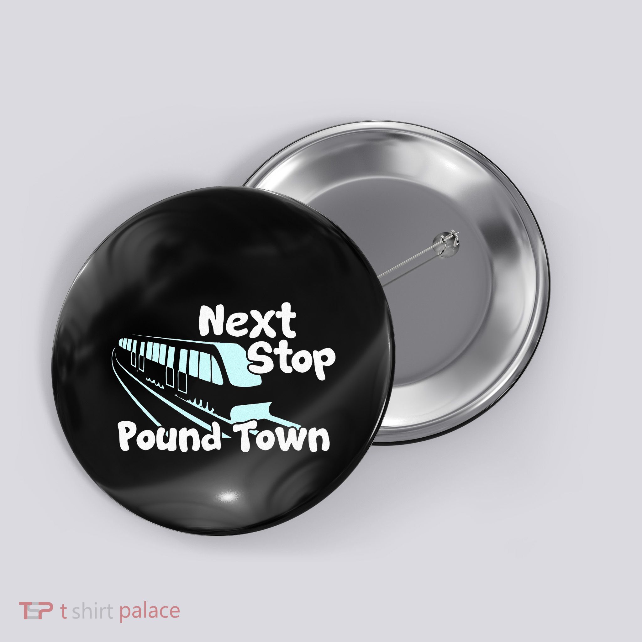 Visit Pound Town Funny Adult Sexual Humor Button