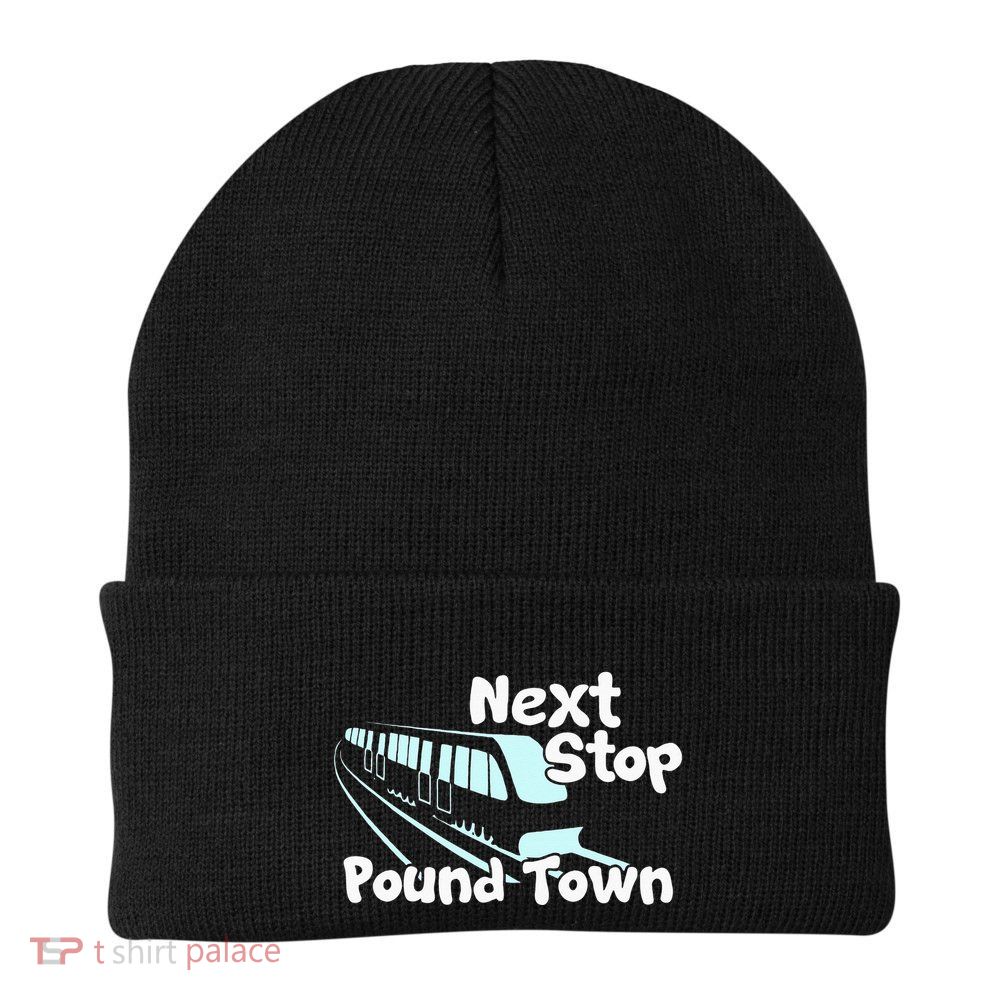 Visit Pound Town Funny Adult Sexual Humor Beanie