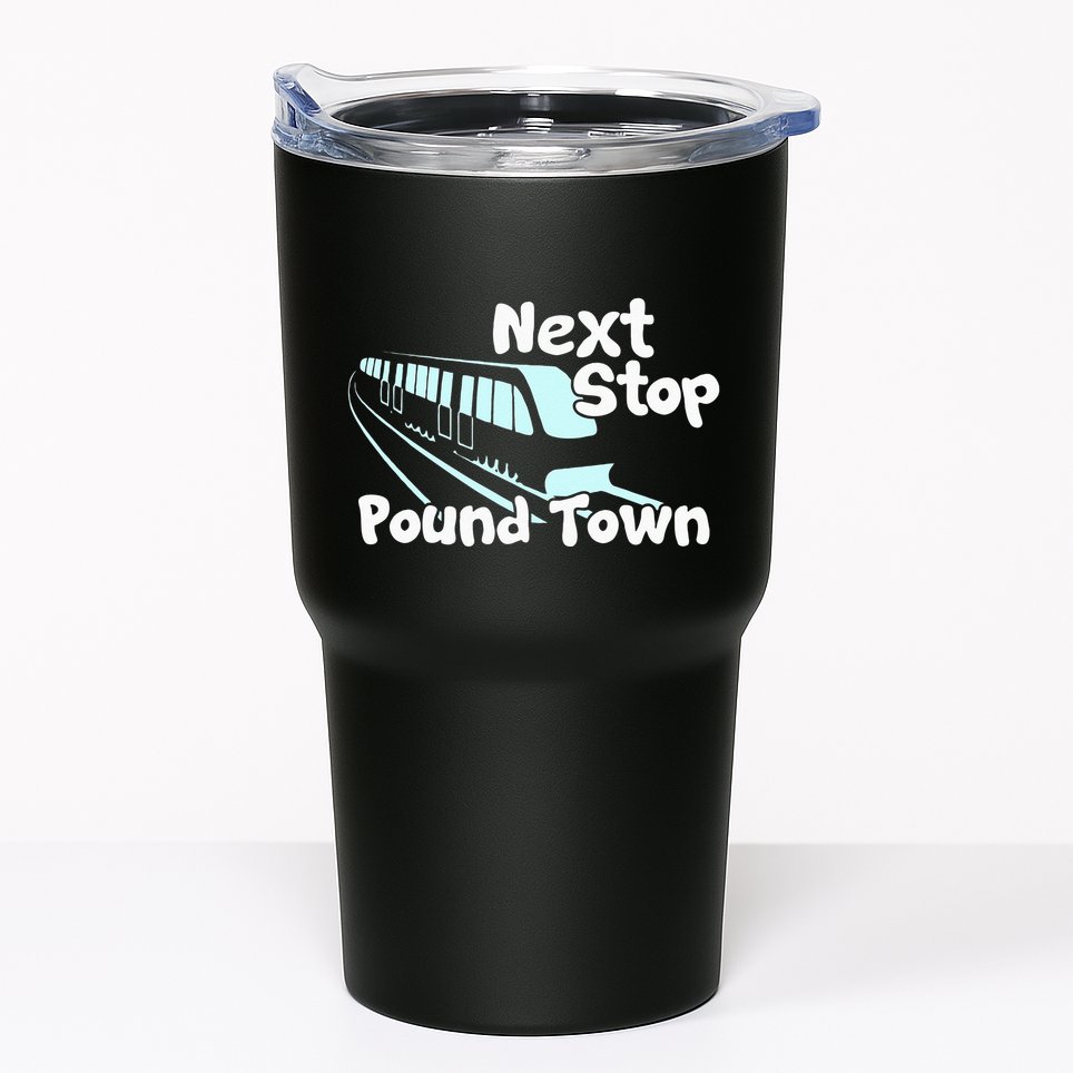 Visit Pound Town Funny Adult Sexual Humor Tumbler