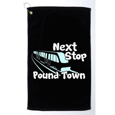 Visit Pound Town Funny Adult Sexual Humor Golf Towel
