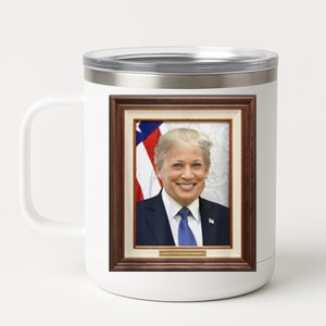 Vice President Trump Meme Biden Donald Trump Vice Pres Meme 12 oz Stainless Steel Tumbler Cup