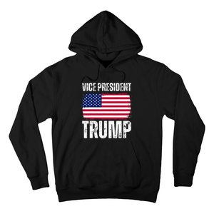 Vice President Trump Usa America Flag Funny Hoodie