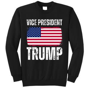 Vice President Trump Usa America Flag Funny Sweatshirt