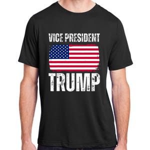 Vice President Trump Usa America Flag Funny Adult ChromaSoft Performance T-Shirt