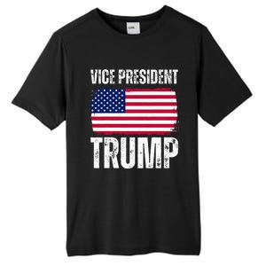 Vice President Trump Usa America Flag Funny Tall Fusion ChromaSoft Performance T-Shirt