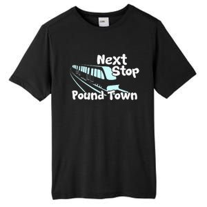 Visit Pound Town Funny Adult Sexual Humor Tall Fusion ChromaSoft Performance T-Shirt