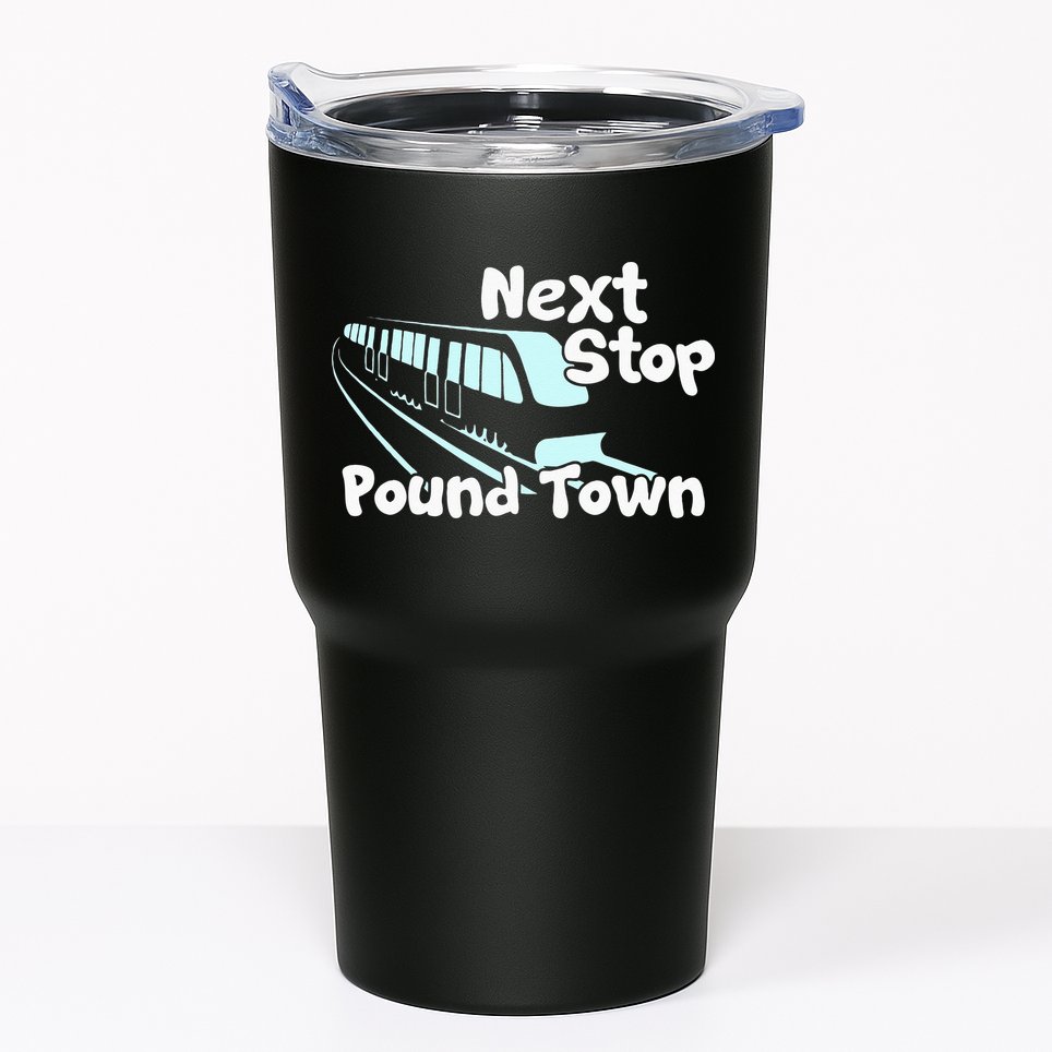 Visit Pound Town Funny Adult Sexual Humor Tumbler