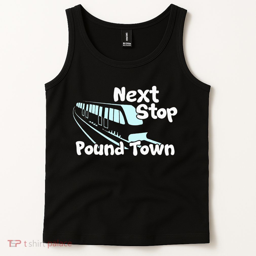 Visit Pound Town Funny Adult Sexual Humor Tank Top