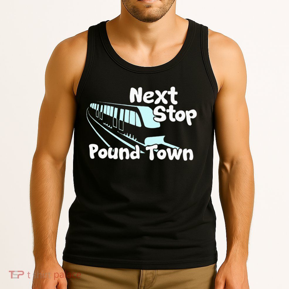 Visit Pound Town Funny Adult Sexual Humor Tank Top