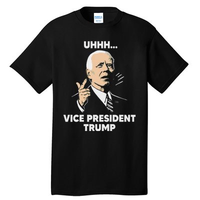 Vice President Trump Kamala Harris Biden Meme Design Tall T-Shirt