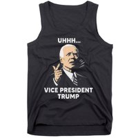 Vice President Trump Kamala Harris Biden Meme Design Tank Top