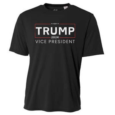 Vice President Trump 2024 Election Bold Design Cooling Performance Crew T-Shirt