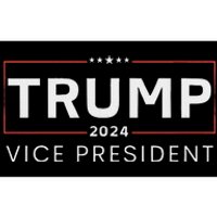 Vice President Trump 2024 Election Bold Design Bumper Sticker