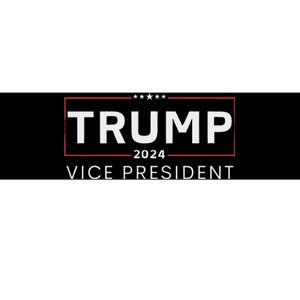 Vice President Trump 2024 Election Bold Design Bumper Sticker