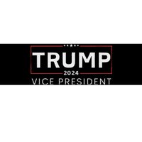 Vice President Trump 2024 Election Bold Design Bumper Sticker