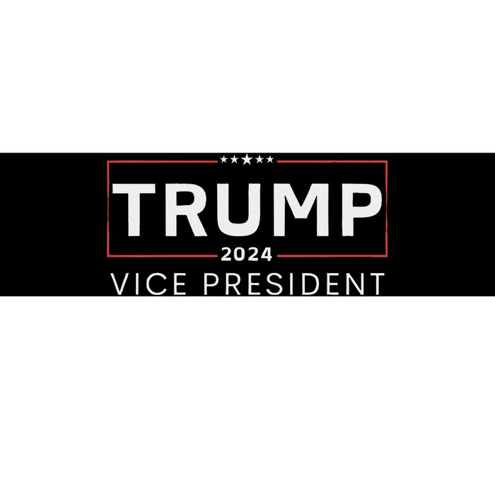 Vice President Trump 2024 Election Bold Design Bumper Sticker