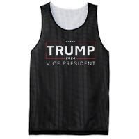 Vice President Trump 2024 Election Bold Design Mesh Reversible Basketball Jersey Tank