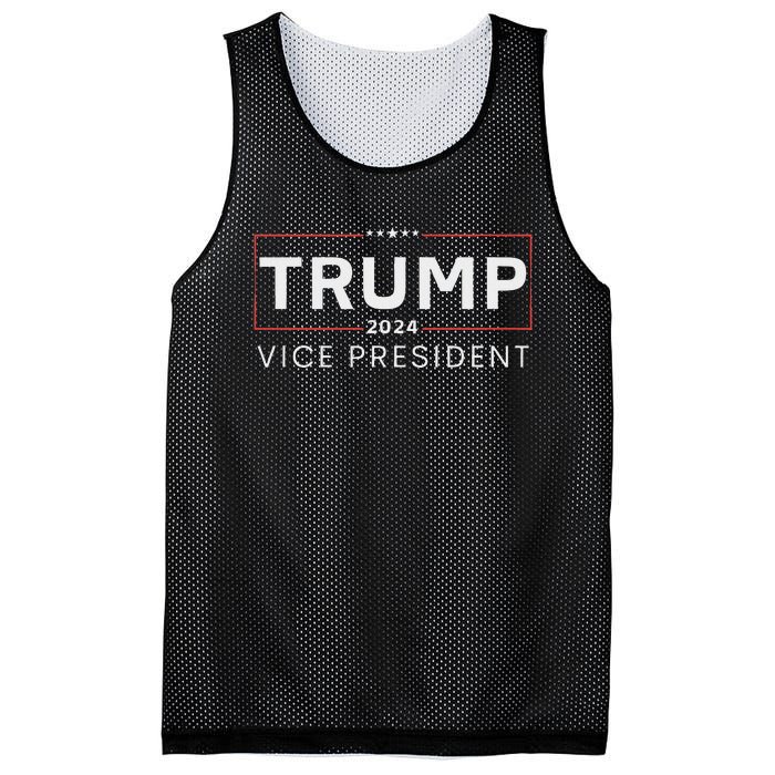 Vice President Trump 2024 Election Bold Design Mesh Reversible Basketball Jersey Tank