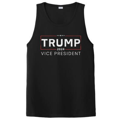 Vice President Trump 2024 Election Bold Design PosiCharge Competitor Tank