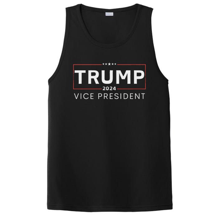 Vice President Trump 2024 Election Bold Design PosiCharge Competitor Tank