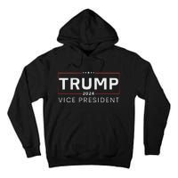 Vice President Trump 2024 Election Bold Design Tall Hoodie