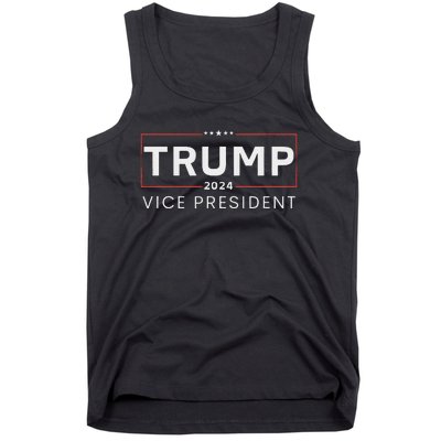 Vice President Trump 2024 Election Bold Design Tank Top