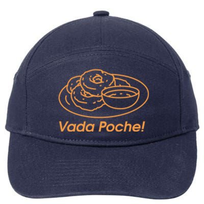 Vada Poche Tamil Funny Design Gift 7-Panel Snapback Hat