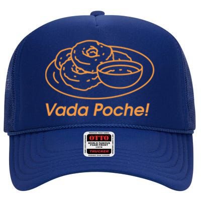 Vada Poche Tamil Funny Design Gift High Crown Mesh Back Trucker Hat