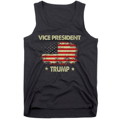 Vice President Trump Funny Election 2024 Design Tank Top