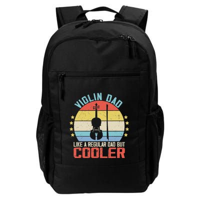 Violin Player Teacher Dad For Violinist Musician Daily Commute Backpack