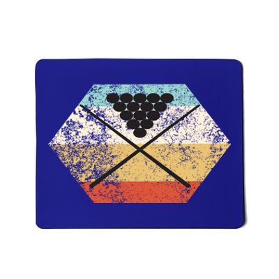 Vintage Pool Table Billiards Cute Gift Mousepad