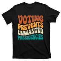 Voting Prevents Unwanted Presidencies Kamala Harris 2024 T-Shirt