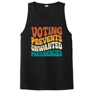 Voting Prevents Unwanted Presidencies Kamala Harris 2024 PosiCharge Competitor Tank