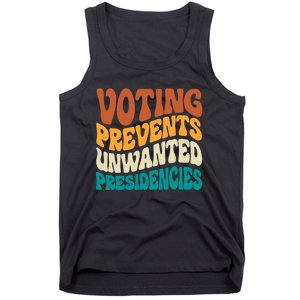 Voting Prevents Unwanted Presidencies Kamala Harris 2024 Tank Top