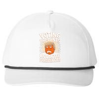 Voting Prevents Unwanted Presidencies Artwork For Halloween Snapback Five-Panel Rope Hat