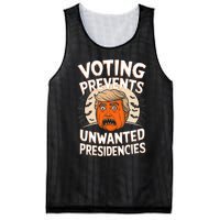 Voting Prevents Unwanted Presidencies Artwork For Halloween Mesh Reversible Basketball Jersey Tank